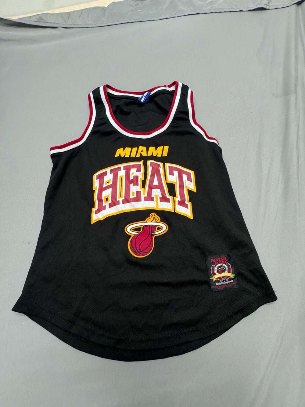 Ultra Game NBA Miami Heat Basketball Tank Top Size M Black
